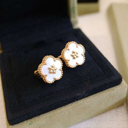[⭐Hinora Jewelry]2026 NEW STYLE LUCKY SPRING EARRINGS