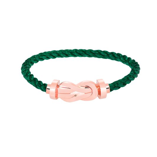 [⭐Hinora Jewelry]CHANCE LARGE 8 FIGURE BUCKLE NO DIAMOND BRACELET ROSE GOLD