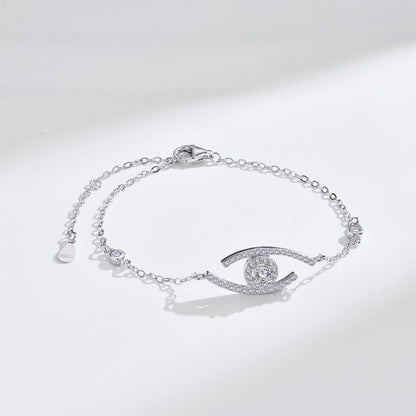 [⭐Hinora Jewelry]Demo Eye Pave-Set Diamond Bracelet