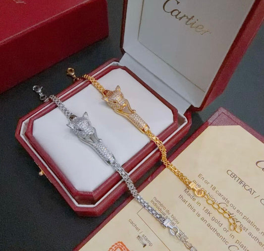 [⭐Hinora Jewelry Jewelry] PANTHERE  BRACELET DIAMONDS