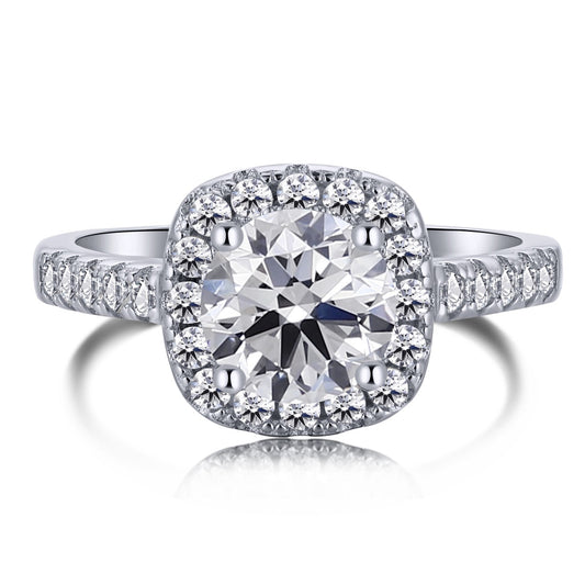 [Hinora Jewelry]Dazzling Resplendent Round Cut Wedding Ring
