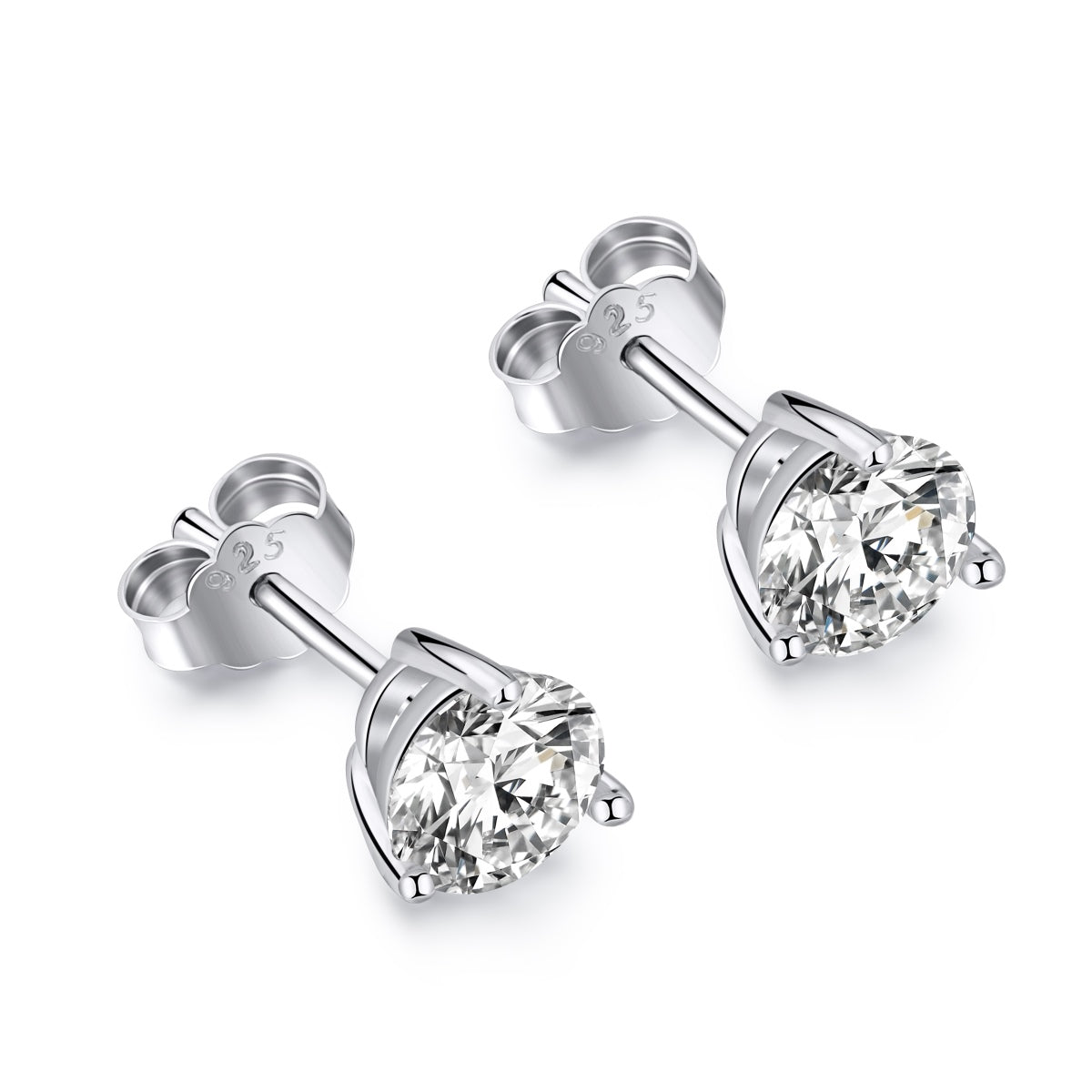 [Hinora Jewelry]Dainty Round Shape Earrings