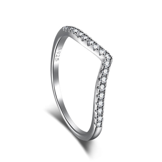 [Hinora Jewelry]Elaborate Tennis Band Ring