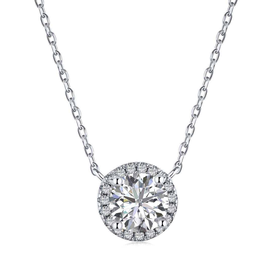 [Hinora Jewelry]Luxurious Round Cut Necklace