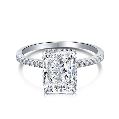 [Hinora Jewelry]4.0 Carat Luxurious Engagement Ring