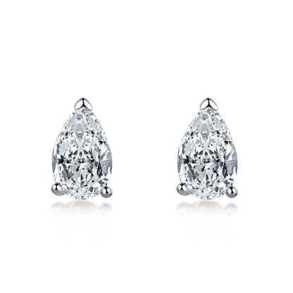 [Hinora Jewelry]Ornate Water Drop Shape Earrings