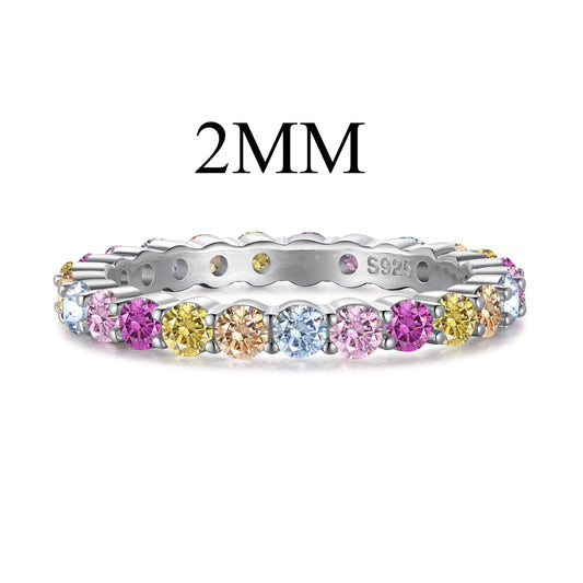 [Hinora Jewelry]Elegant Vivid Round Cut Daily Ring