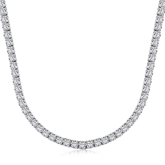[Hinora Jewelry]Elegant Tennis Chain Necklace