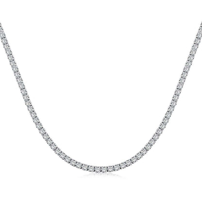 [Hinora Jewelry]Elegant Tennis Chain Necklace