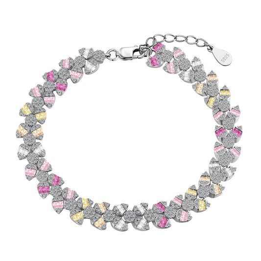 [Hinora Jewelry]Dainty Exquisite Flower Shape Daily Bracelet