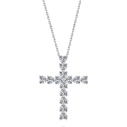 [Hinora Jewelry]Radiant Cross Shape Necklace