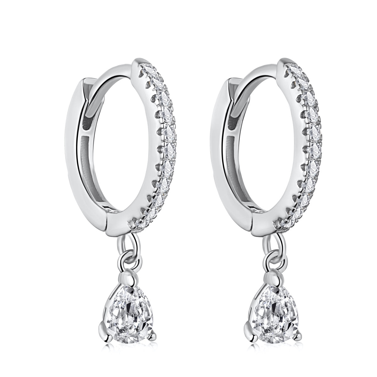 [Hinora Jewelry]Luxurious Geometric Drop Earrings
