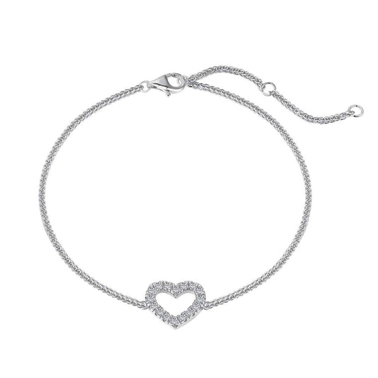 [Hinora Jewelry]Heart Shape Lover Bracelet
