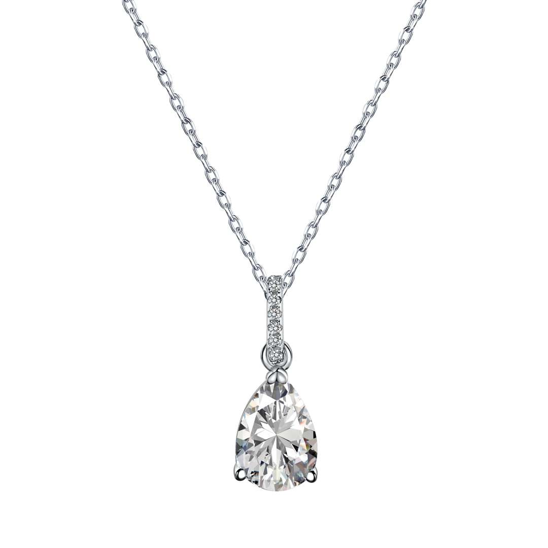 [Hinora Jewelry]Delicate Water Drop Shape Fashion Necklace