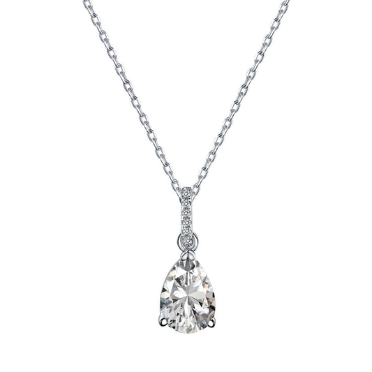 [Hinora Jewelry]Delicate Water Drop Shape Fashion Necklace