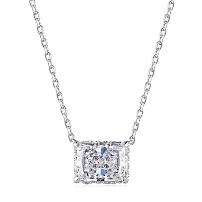 [Hinora Jewelry]Luxurious Square Shape Colorful Necalack