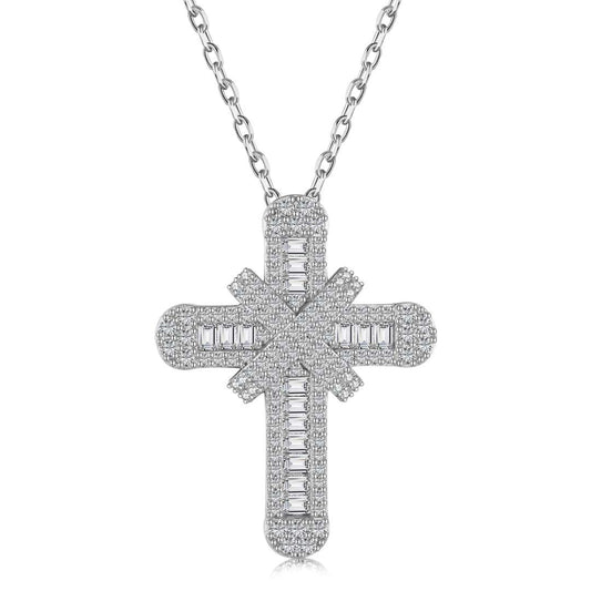 [Hinora Jewelry]Gypsophila With Dimonds Necklace