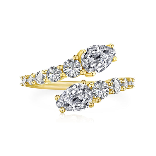 [Hinora Jewelry]Delicate Lively Snake Shape Daily Ring