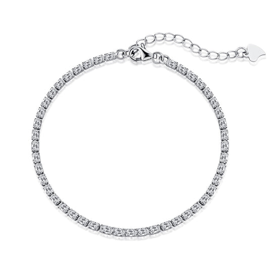 [Hinora Jewelry]Elegant Emerald Cut Daily Bracelet