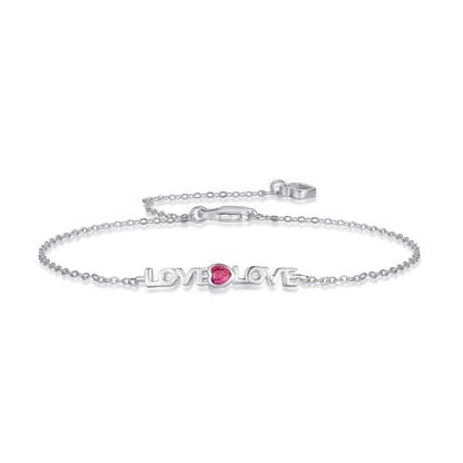 [Hinora Jewelry]Romantic Heart Shape Lover Bracelet