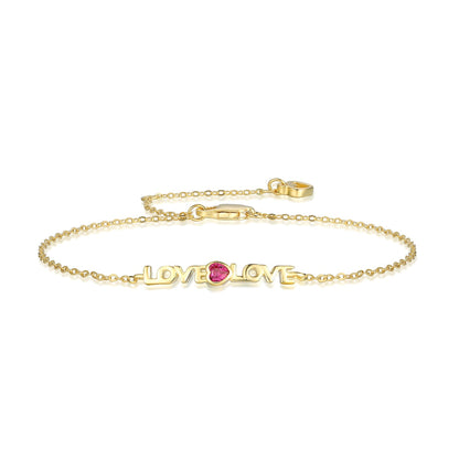 [Hinora Jewelry]Romantic Heart Shape Lover Bracelet