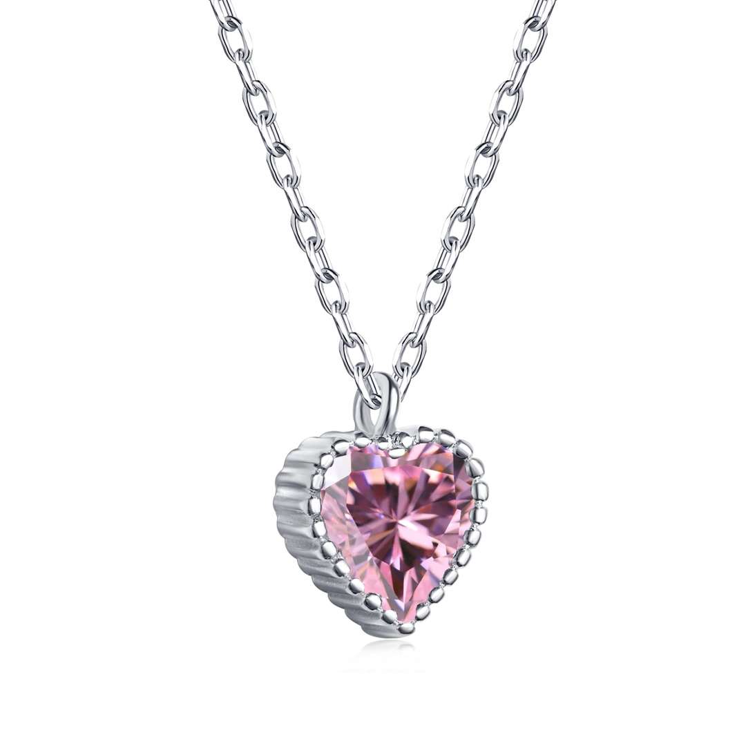 [Hinora Jewelry]Ornate Heart Shape Necklace