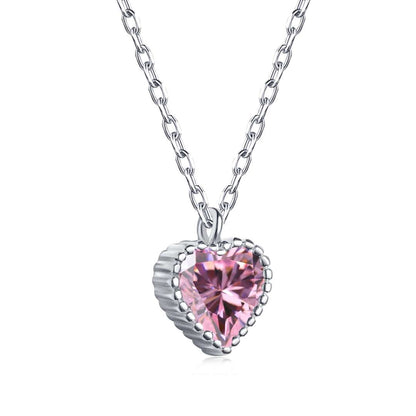 [Hinora Jewelry]Ornate Heart Shape Necklace