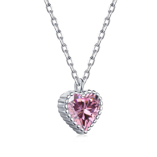 [Hinora Jewelry]Ornate Heart Shape Necklace