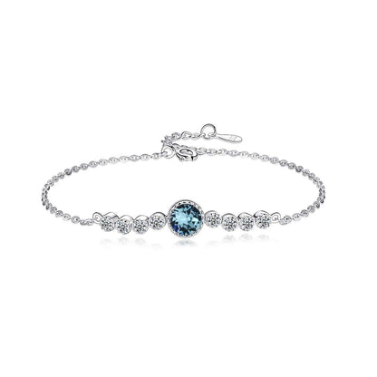 [Hinora Jewelry]Luxurious Heart Of The Ocean Bracelet