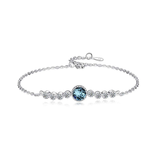 [Hinora Jewelry]Luxurious Heart Of The Ocean Bracelet