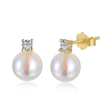 [Hinora Jewelry]Symphony Mermaid Pearl Earrings