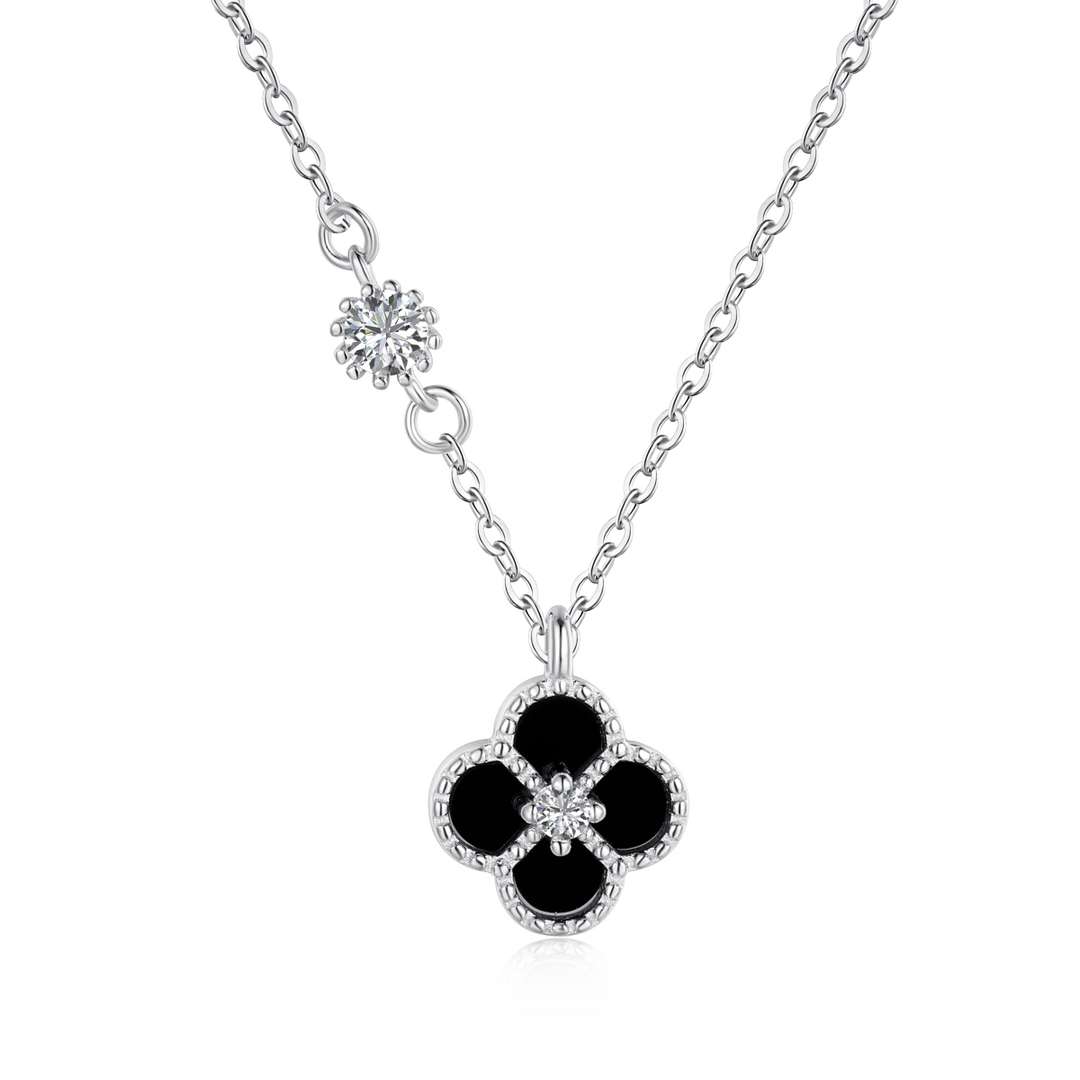 [Hinora Jewelry]Delicate Flower Shape Necklace