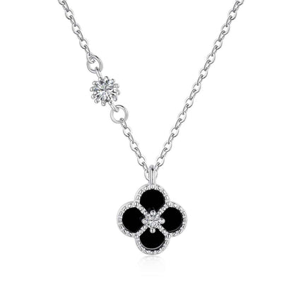[Hinora Jewelry]Delicate Flower Shape Necklace
