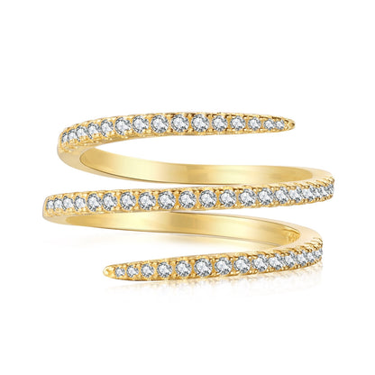 [Hinora Jewelry]Unique Vibrant Entangle Daily Ring