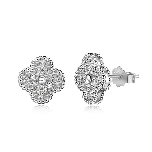 [Hinora Jewelry]Four Leaf Clover Fashion Earrings