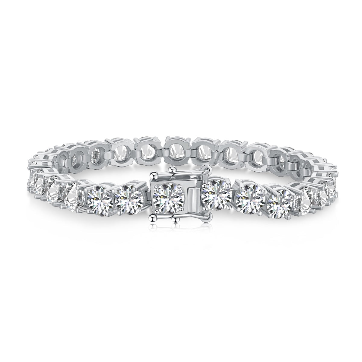 [Hinora Jewelry]0.75 Carat Dazzling Round Cut Wedding Bracelet