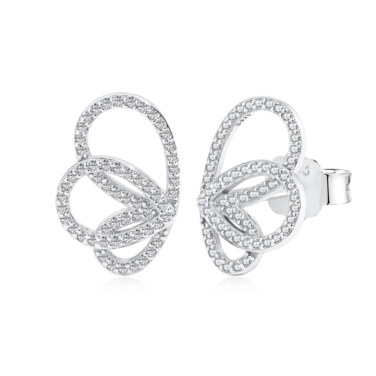 [Hinora Jewelry]Exquisite Butterfly Shape Earrings