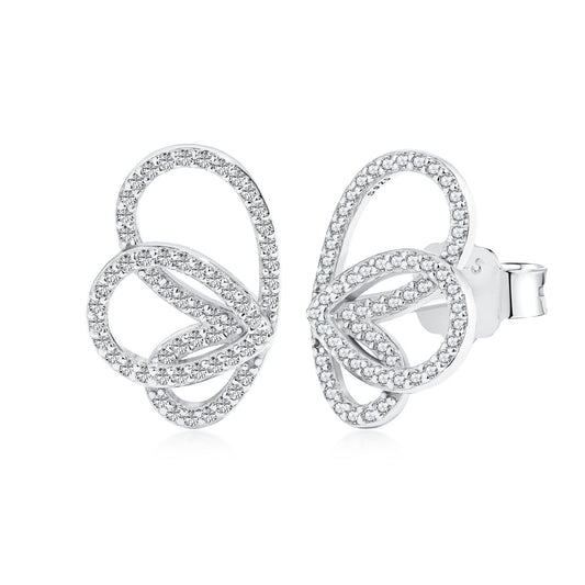 [Hinora Jewelry]Exquisite Butterfly Shape Earrings