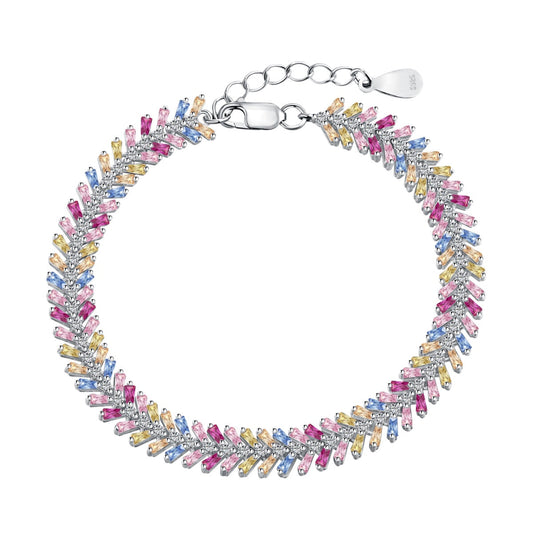 [Hinora Jewelry]Dainty Radiant Emerald Cut Daily Bracelet