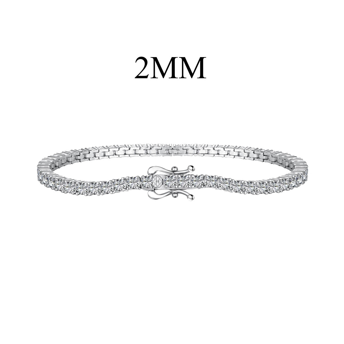 [Hinora Jewelry]Dazzling Exquisite Round Cut Daily Bracelet