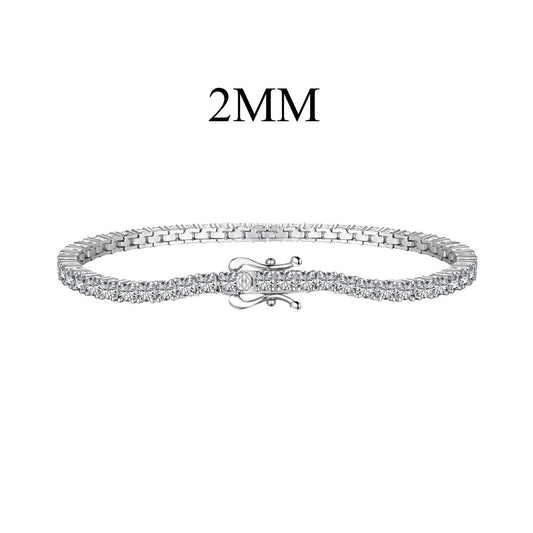 [Hinora Jewelry]Dazzling Exquisite Round Cut Daily Bracelet