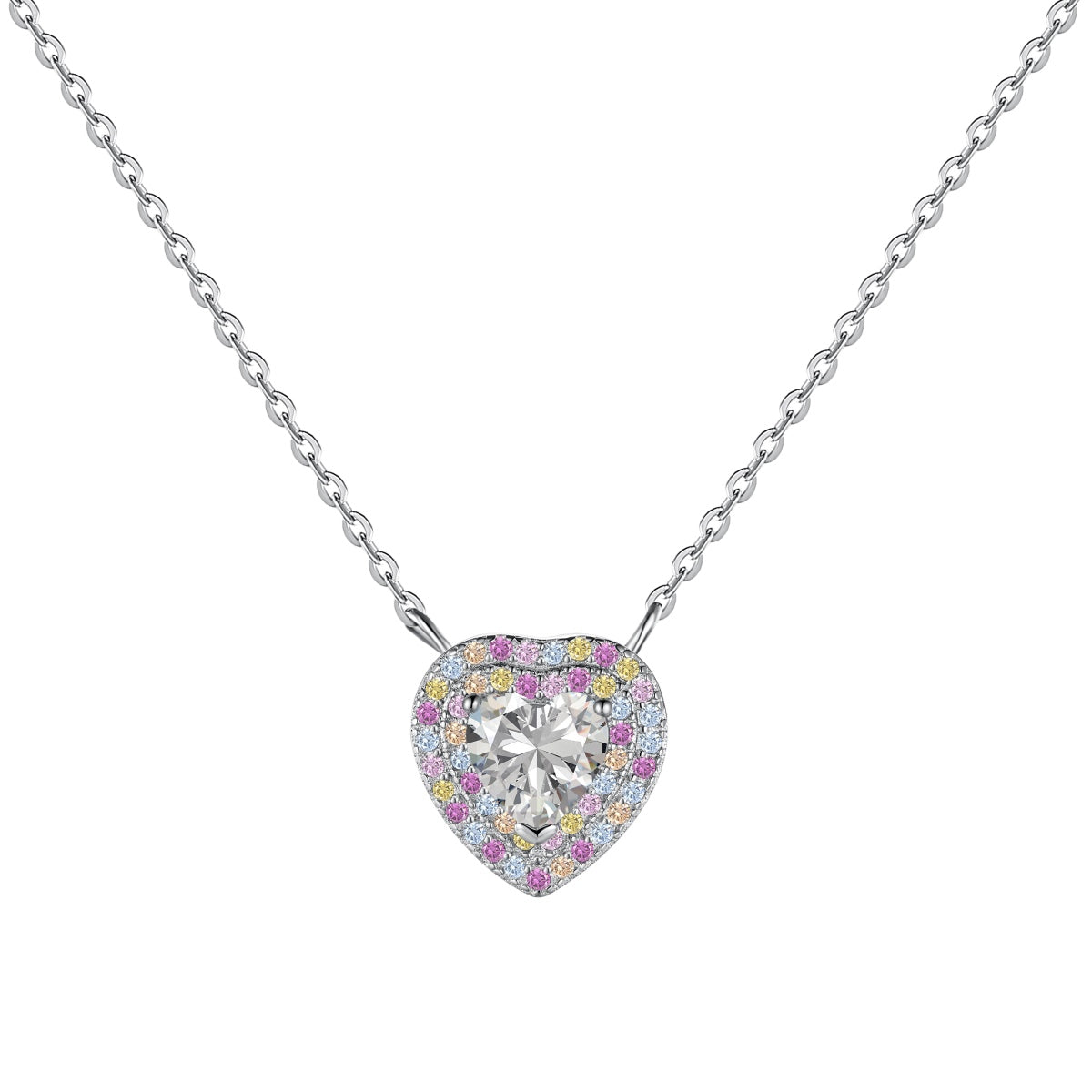 [Hinora Jewelry]Exquisite Heart Shape Necklace