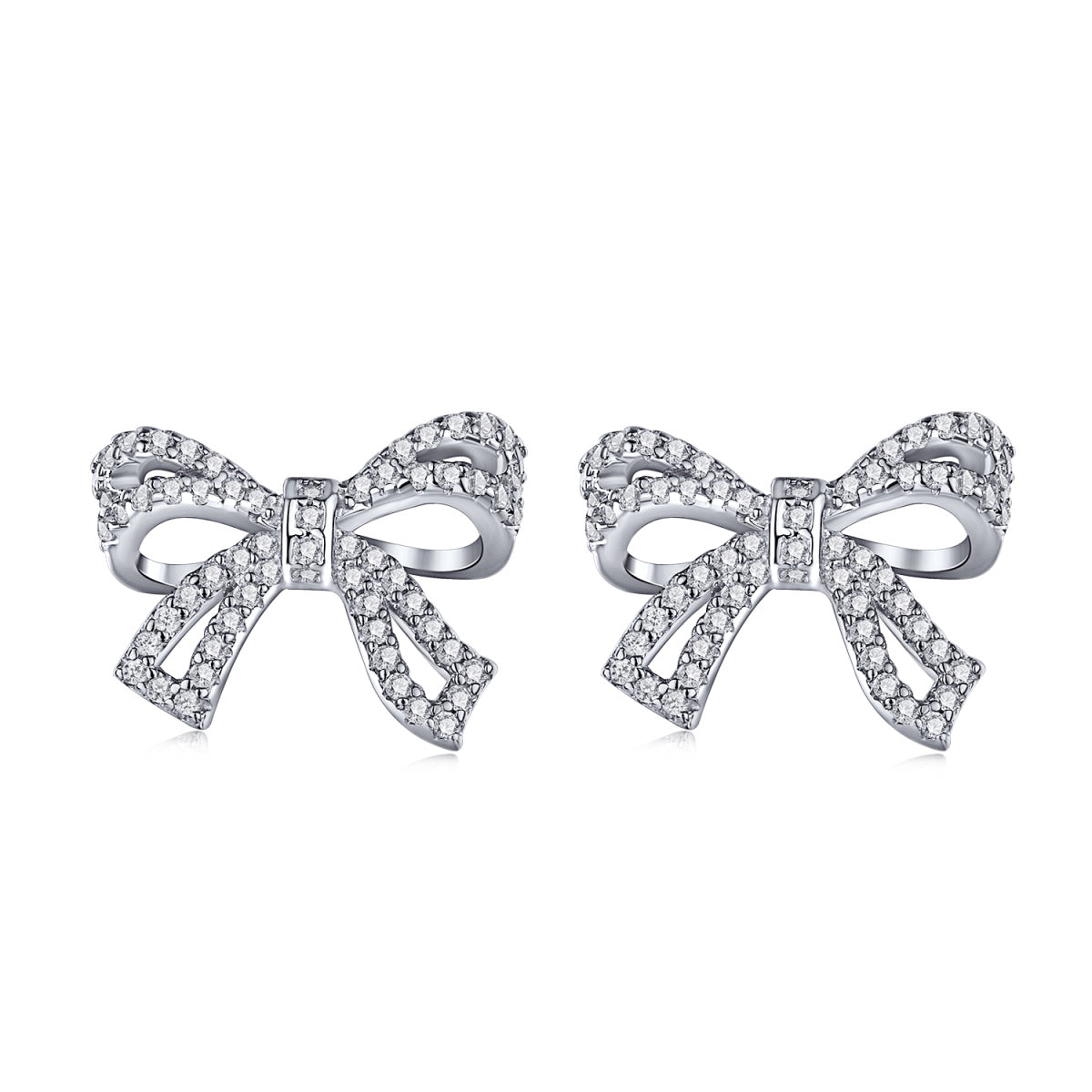 [Hinora Jewelry]Dainty Bow Shape Earrings