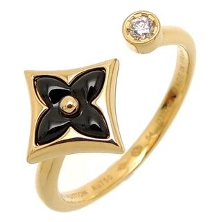 [⭐Hinora Jewelry]STAR 1 DIAMOND OPEN RING