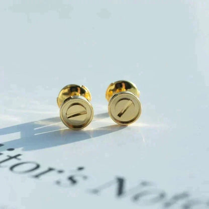[⭐Hinora Jewelry]LOVE EARRINGS GOLD 10MM