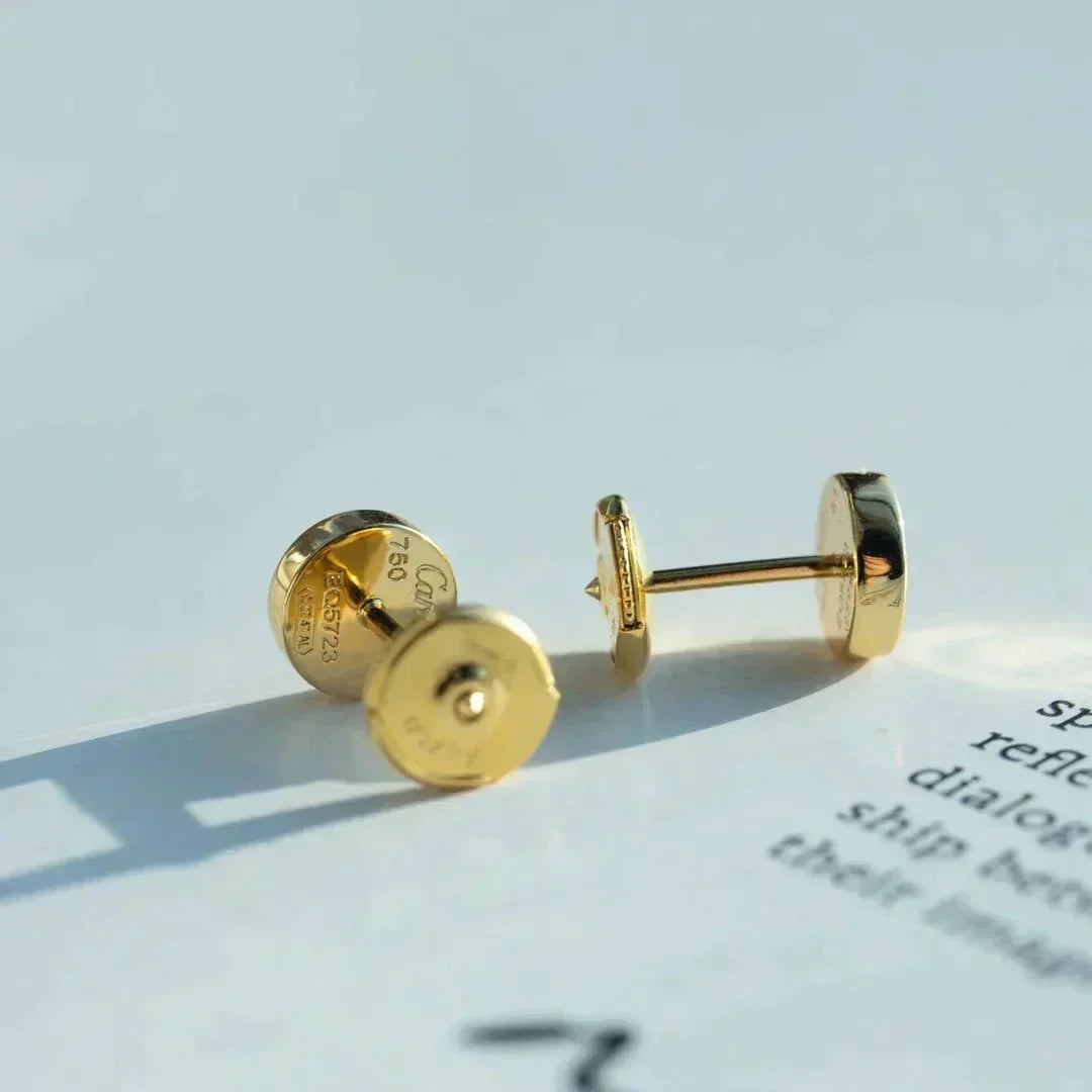 [⭐Hinora Jewelry]LOVE EARRINGS GOLD 10MM