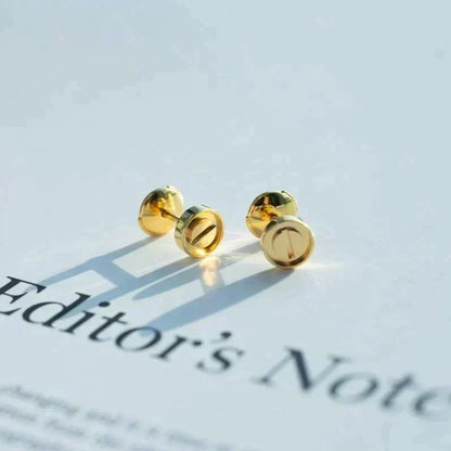 [⭐Hinora Jewelry]LOVE EARRINGS GOLD 10MM