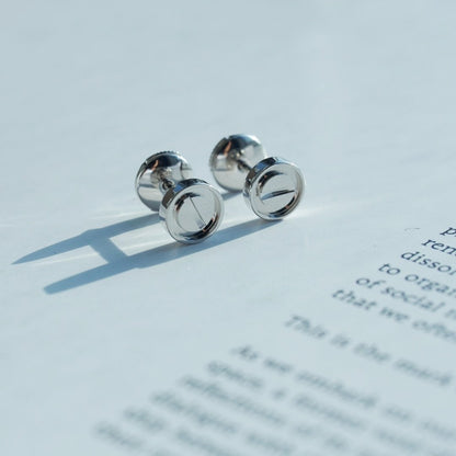 [⭐Hinora Jewelry]LOVE EARRINGS SILVER 10MM