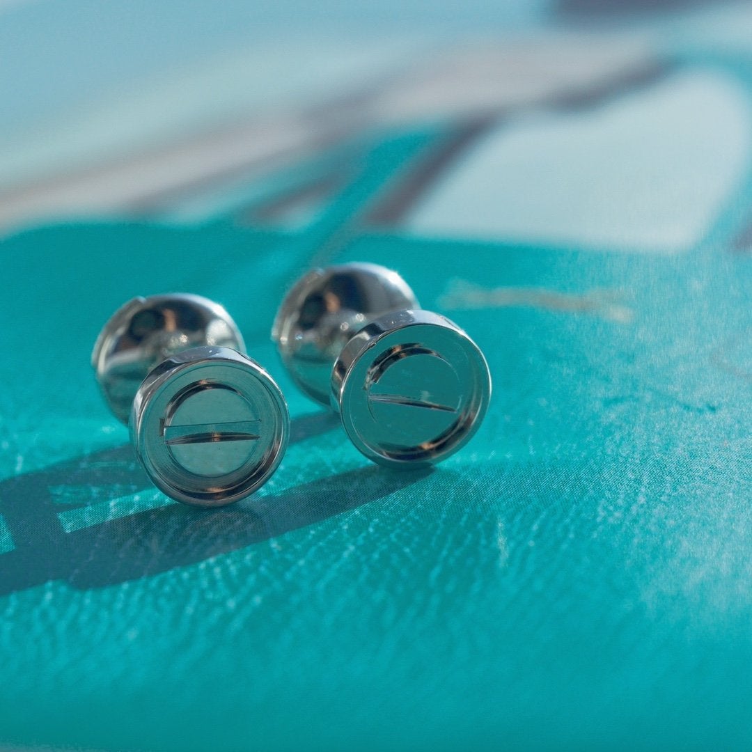 [⭐Hinora Jewelry]LOVE EARRINGS SILVER 10MM