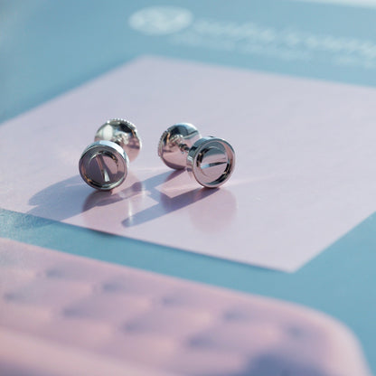 [⭐Hinora Jewelry]LOVE EARRINGS SILVER 10MM